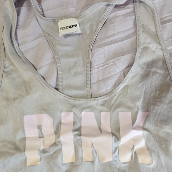 PINK Victoria's Secret Gray Tank Top - Picture 4 of 4